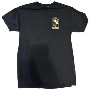 Volcom T-Shirt Men's Medium Short Sleeve Palm Tree Sunset‎ Logo